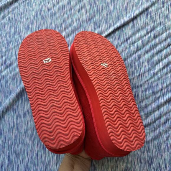 AERIE FAUX SUEDE CLASSIC PLATFORM ANKLE BOOTS SIZE 10 - Picture 7 of 9